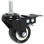 Ruedas giratorias con frenos 12 unidades 50 mm
