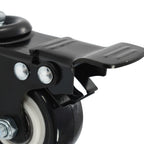 Ruedas giratorias con frenos 16 unidades 50 mm