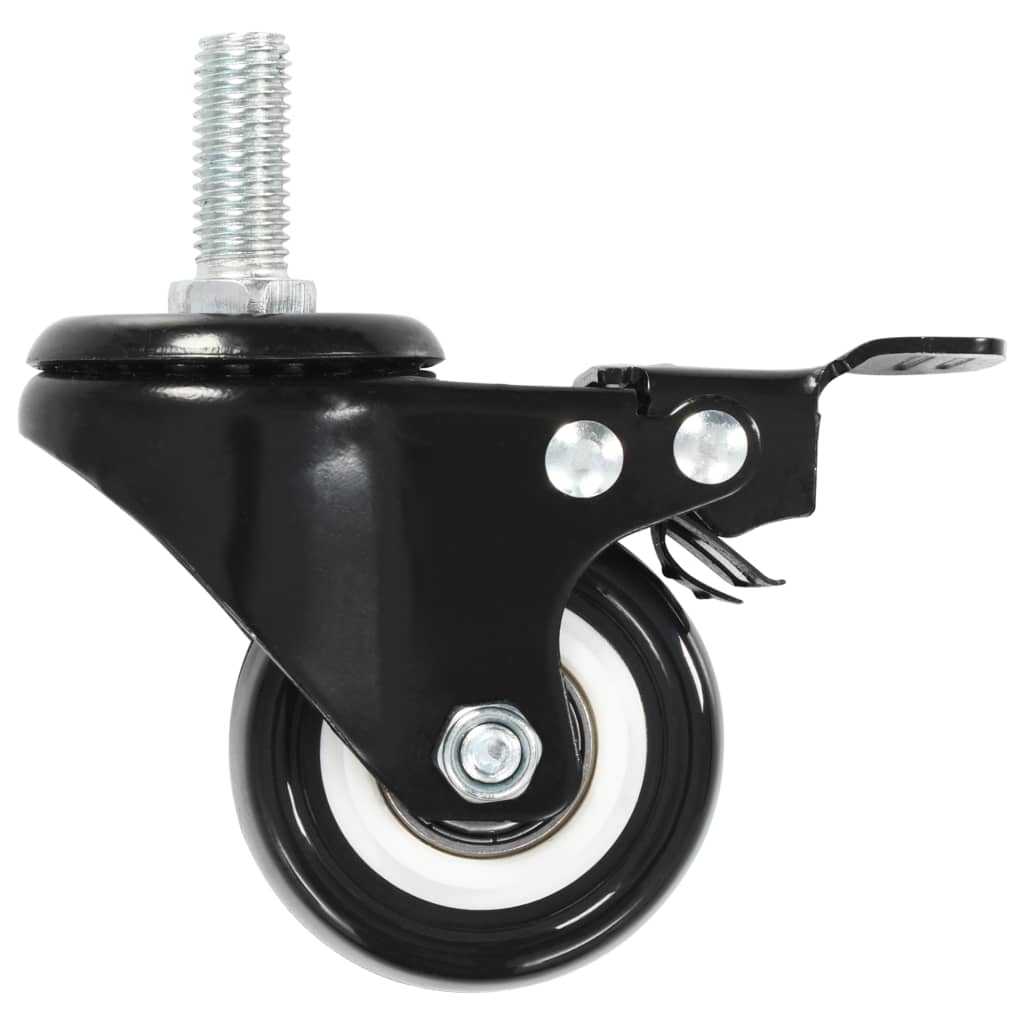 Ruedas giratorias con frenos 32 unidades 50 mm