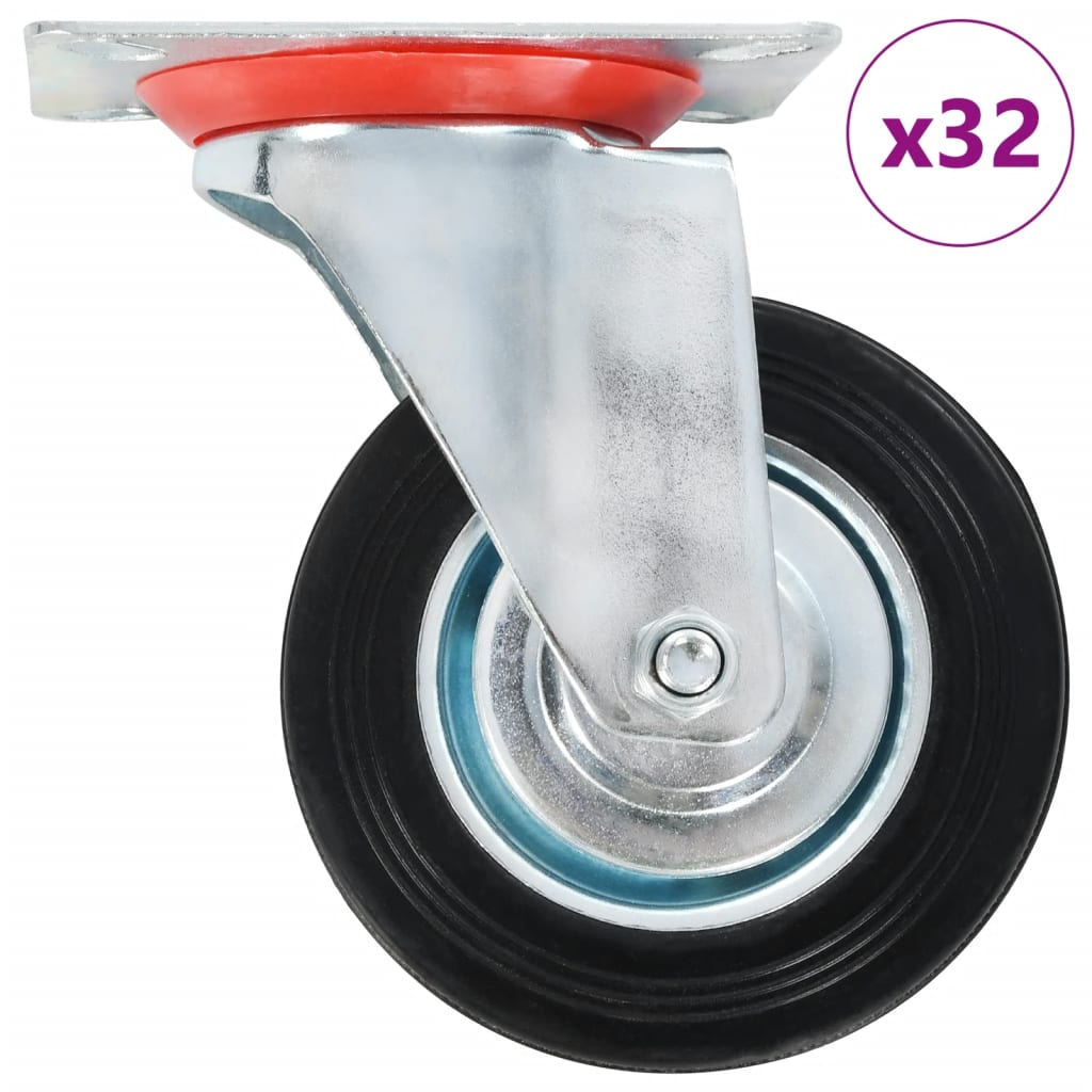 Ruedas giratorias 32 piezas 50 mm