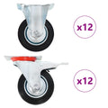 Ruedas 24 unidades 100 mm