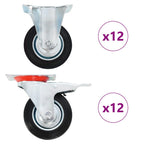 Ruedas 24 unidades 100 mm