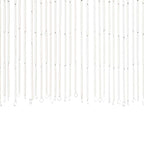 Cortina de bambú para puerta contra insectos 90x200 cm