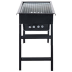 Barbacoa portátil para camping 60x22,5x33 cm