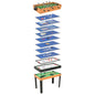 Mesa multijogos 15 em 1 cor ácer 121x61x82 cm