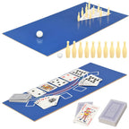 Mesa multijuegos 15 en 1 color arce 121x61x82 cm