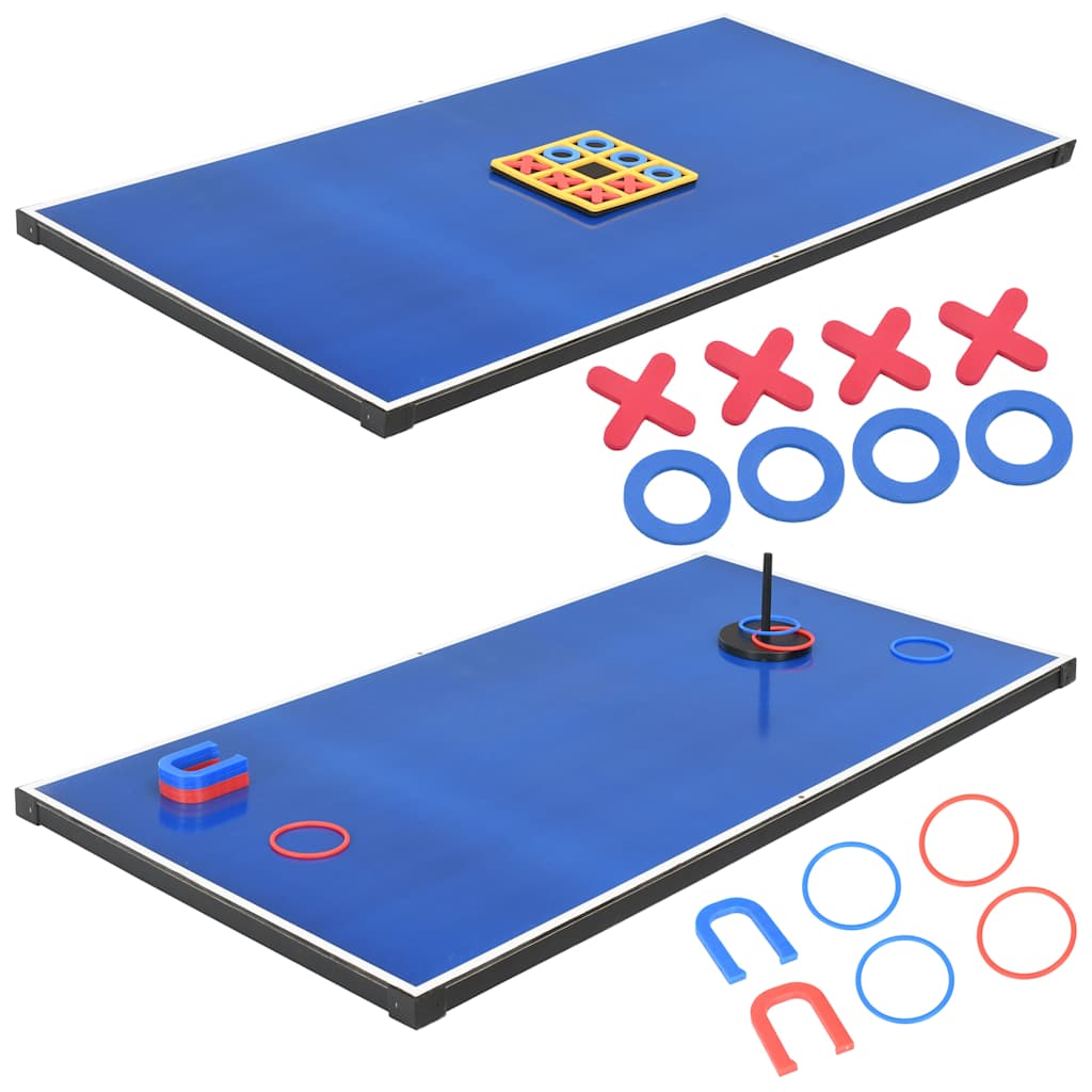 Mesa multijuegos 15 en 1 color arce 121x61x82 cm