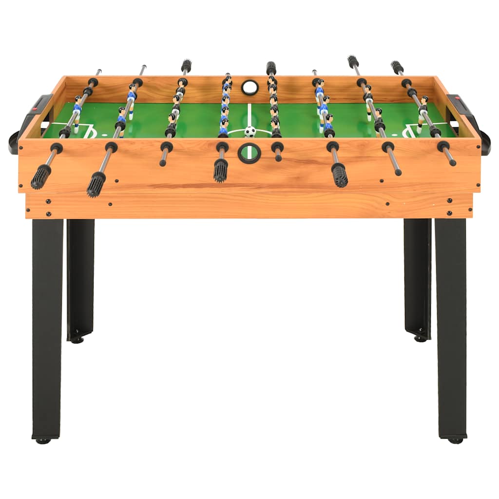 Mesa multijuegos 15 en 1 color arce 121x61x82 cm