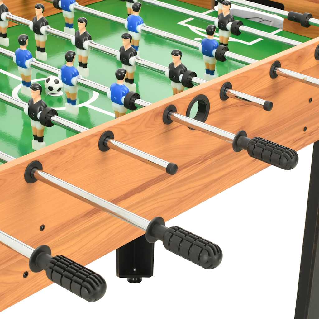 Mesa multijuegos 15 en 1 color arce 121x61x82 cm