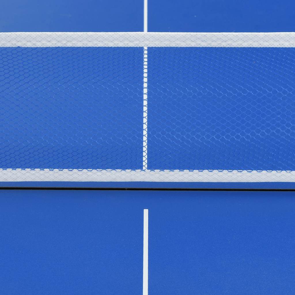 Mesa de ping pong de 1,52 m con red (152 x 76 x 66 cm), color azul
