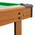 Mesa de billar de 4 pies marrón 122x61x76 cm