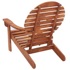 Silla Adirondack madera maciza de acacia