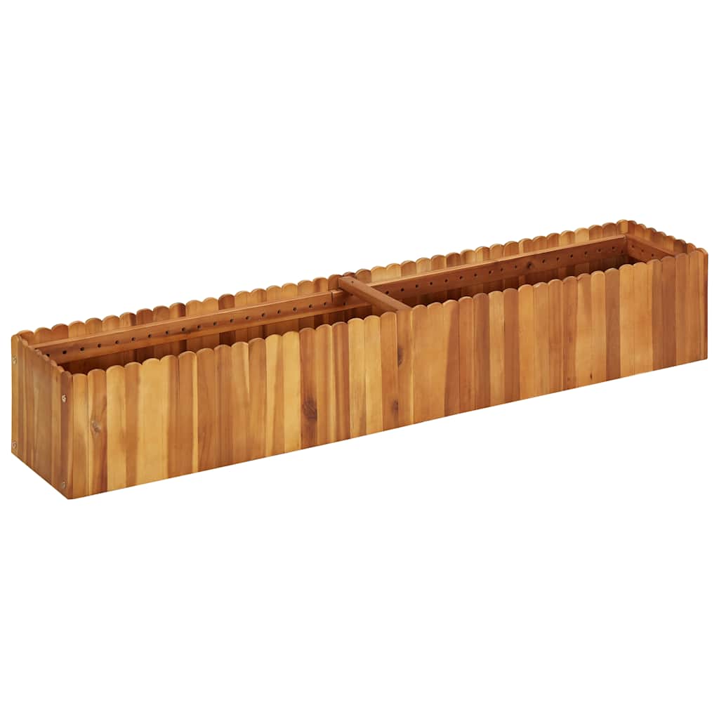 Arriate de madera de pino impregnada 100x50x50 cm