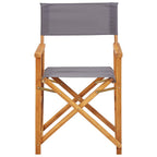 Silla de director madera maciza de acacia