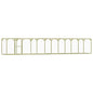 Pine wood chicken coop 1.5x9x1.5 m