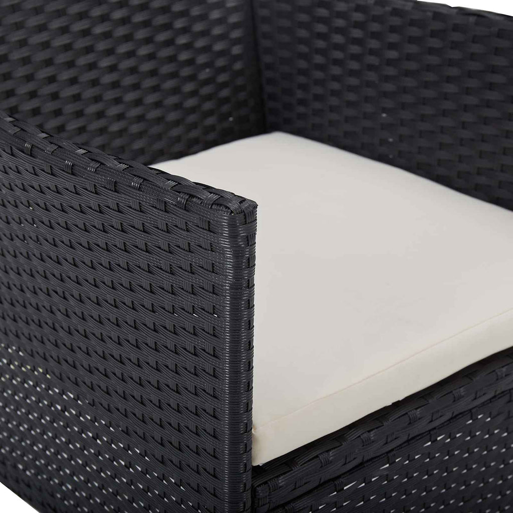 Juego de muebles 5 pcs Negro