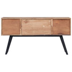 Aparador de madera de teca maciza 110x30x75 cm