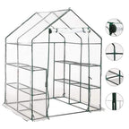 Invernadero accesible de pie 200x80x173 cm