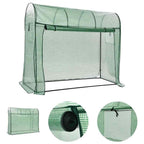 Invernadero accesible de pie 200x80x173 cm