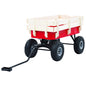 Carrinho de mão basculante para jardim 300 kg 75 L preto