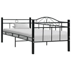 Estructura de cama sin colchón metal blanco 90x200 cm