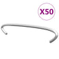 Ganchos de gaviones 100 unidades acero galvanizado 10 cm