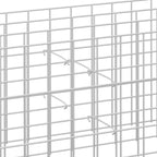 Ganchos de gaviones 100 unidades acero galvanizado 10 cm