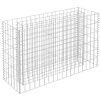 Arriate de gaviones de acero galvanizado 90x30x60 cm