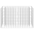 Arriate de gaviones de acero galvanizado 90x30x60 cm