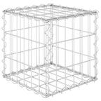 Arriate de gaviones cúbico alambre de acero 30x30x30 cm