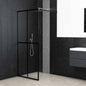 80x195 cm transparent tempered glass shower screen