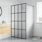 80x195 cm transparent tempered glass shower screen