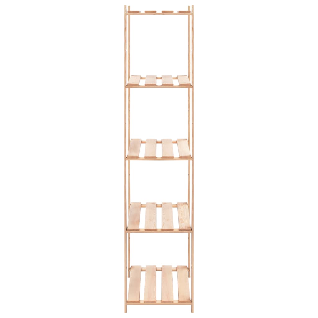 Estantería almacenaje 5 niveles madera pino maciza 250 kg