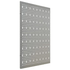 Tableros de clavijas para pared 3 unidades acero 40x58 cm