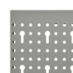 Tableros de clavijas para pared 3 unidades acero 40x58 cm