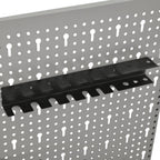 Tableros de clavijas para pared 3 unidades acero 40x58 cm