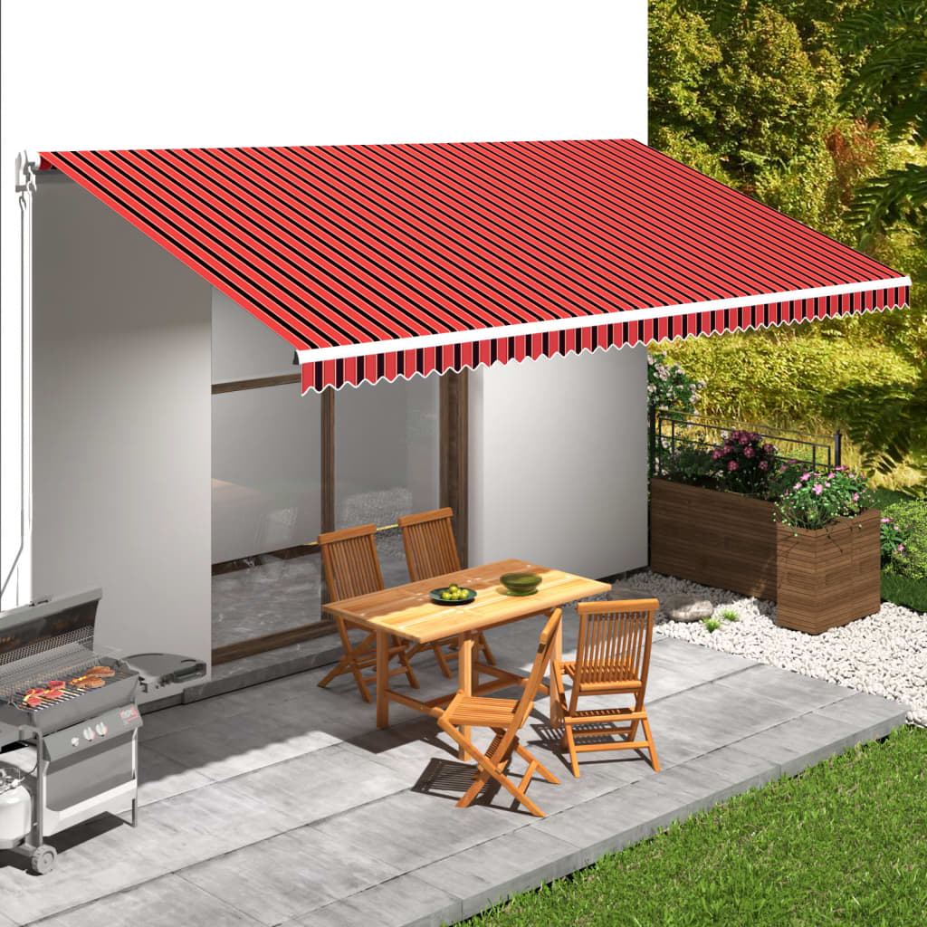 Toldo de lona amarelo girassol e branco 3x2,5 m sem armação