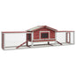 Solid pine and spruce hutch 310x70x87 cm