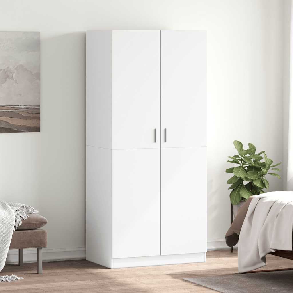 Armario cajones contrachapada color roble sonoma 50x50x200 cm