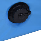 Piscina para perros plegable PVC azul 120x30 cm
