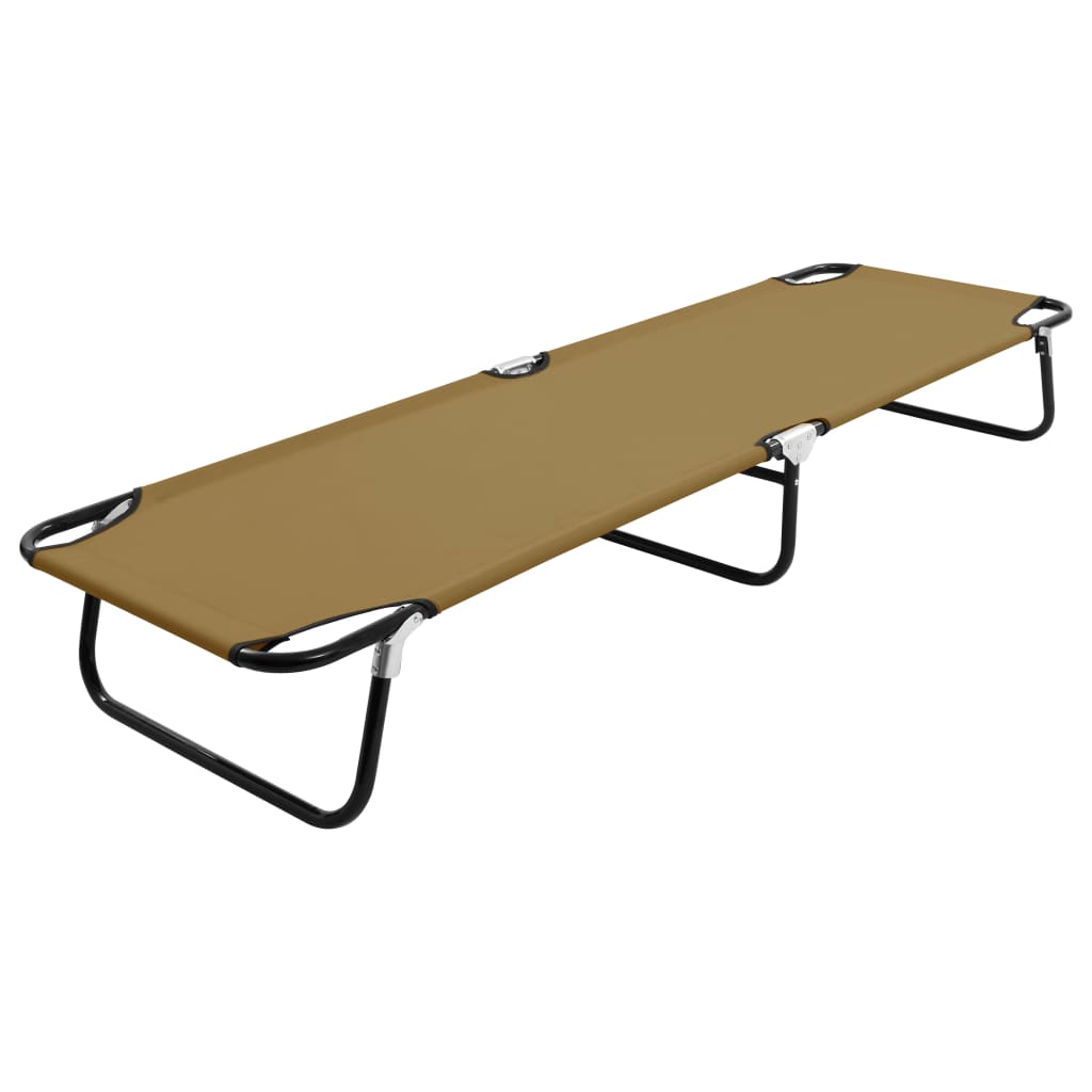 Tumbona plegable acero azul