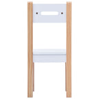 Mesa y sillas infantiles 3 pzas con pizarra negro y blanco