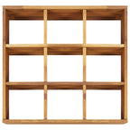 Arriate de especias madera maciza de acacia 60x60x15 cm