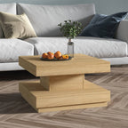 Mesa de centro de madera maciza de pino 110x55x45 cm