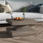 Mesa de centro de madera maciza de pino 110x55x45 cm