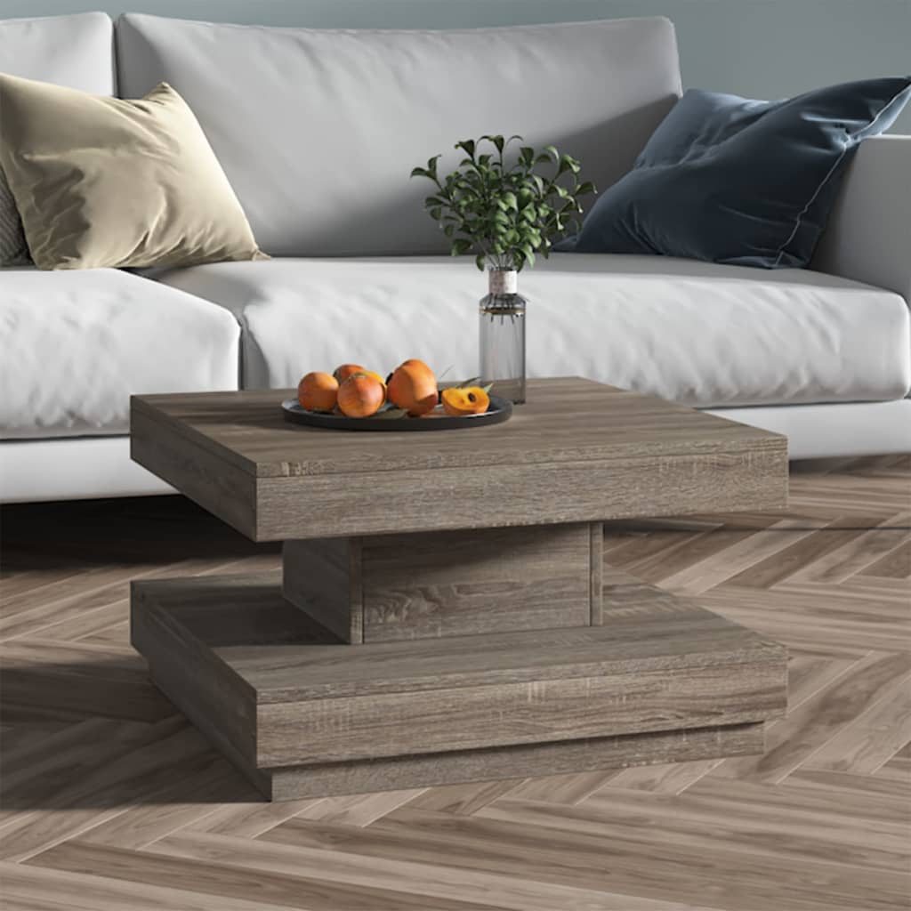 Mesa de centro de madera maciza de pino 110x55x45 cm