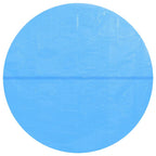 Cubierta de piscina PE azul 210 cm