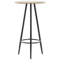 Mesa alta de cocina MDF blanco 120x60x110 cm