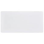 Mesa alta de cocina MDF blanco 120x60x110 cm