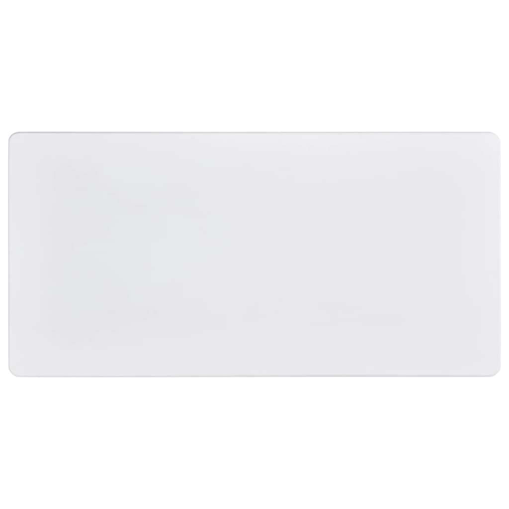 Mesa alta de cocina MDF blanco 120x60x110 cm